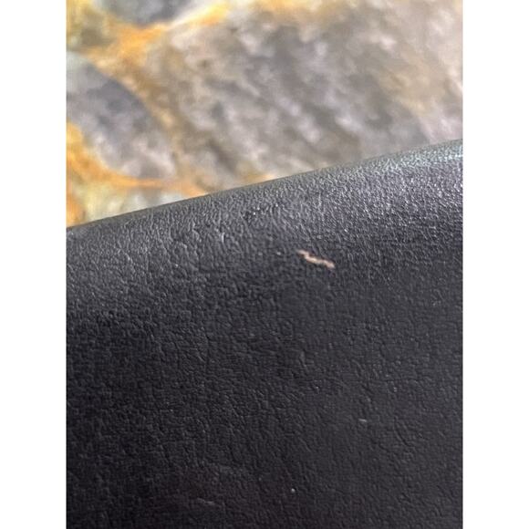 Coach Vintage Black Leather Bifold Long Snap Accordian Wallet - Picture 8 of 9